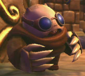 Diggs in Crystal Eye Castle seen in Skylanders: Spyro's Adventure (PlayStation 3 / Xbox 360)