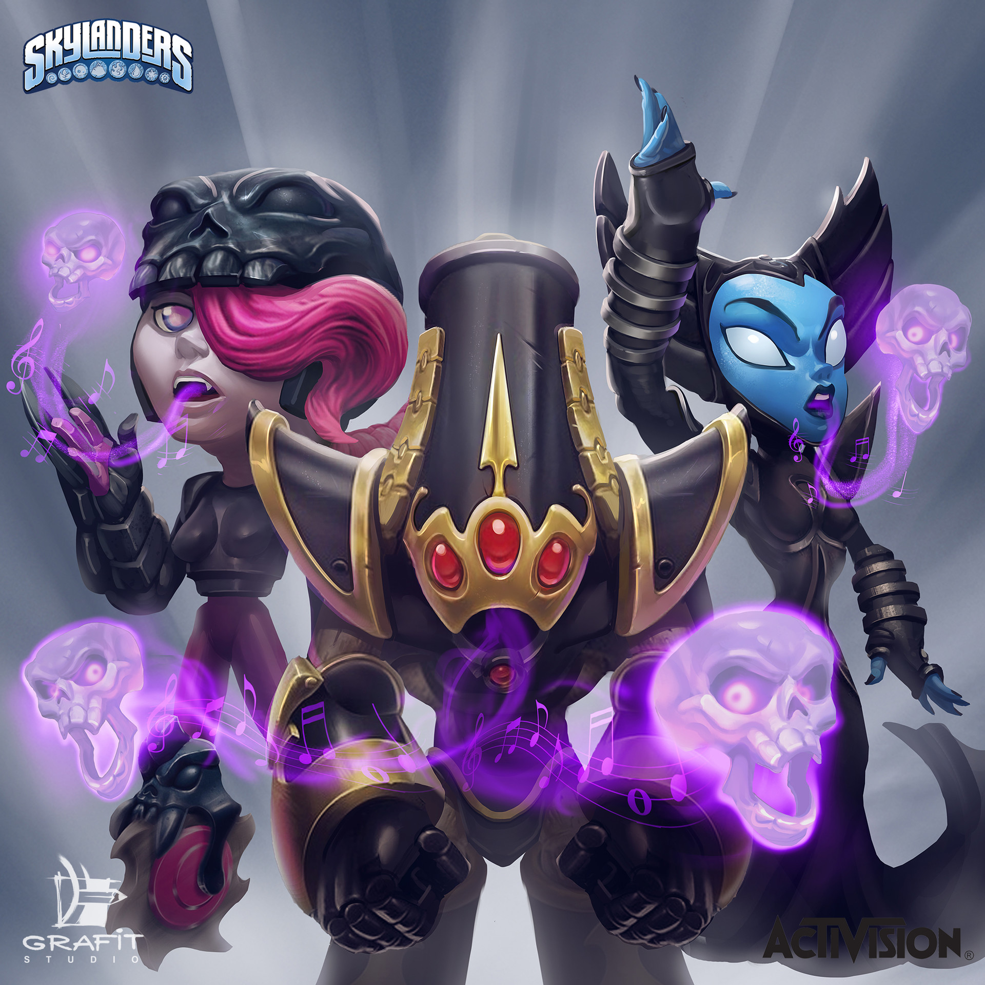 Dirge of Undead card art by Grafit Studio