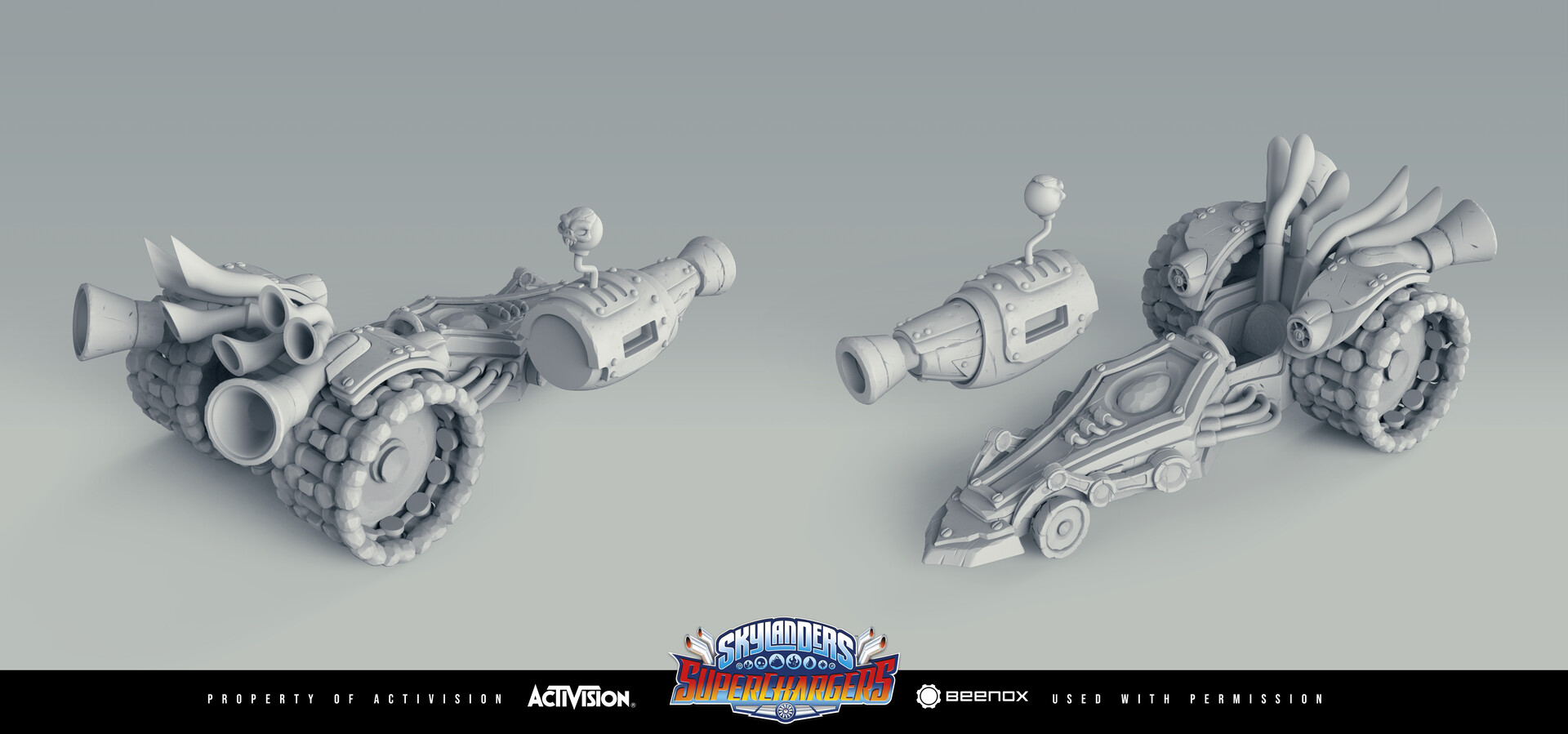 Spirit Dragster model render by Jonathan Rancourt
