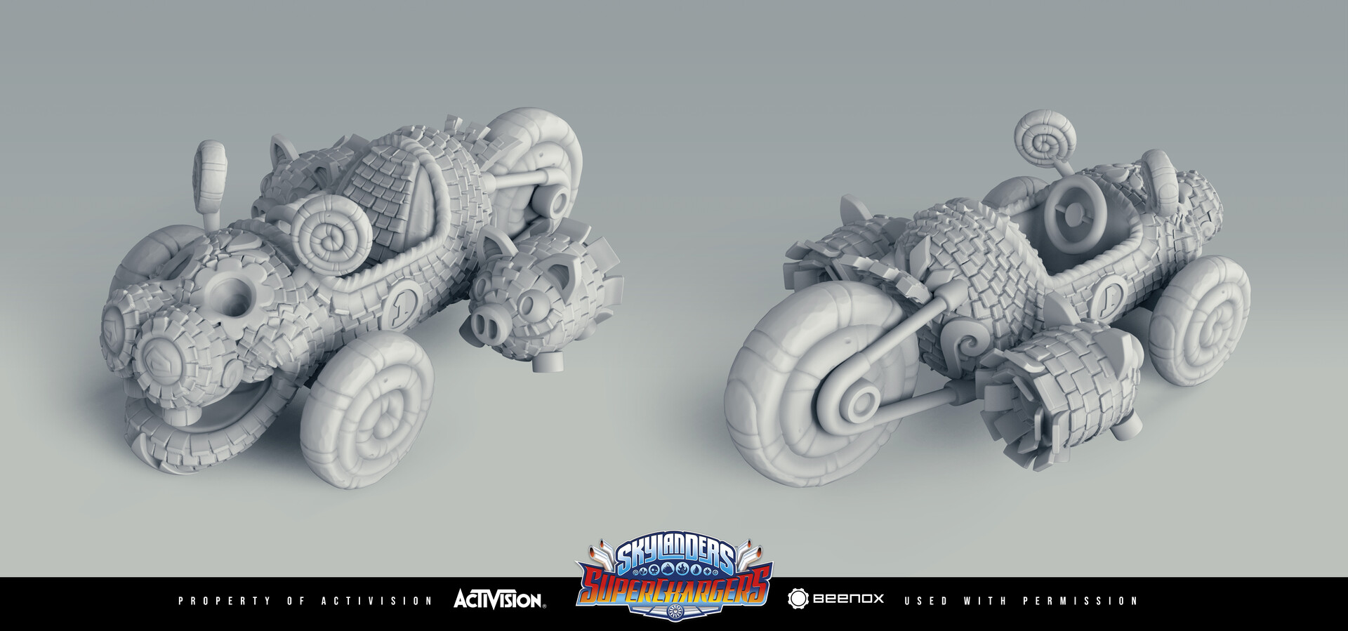 Model render by Jonathan Rancourt of Pain-Yatta's vehicle