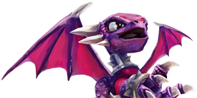Skylanders: Swap Force portrait of Series 3 "Phantom" Cynder