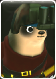 Snuckles' character portrait in Skylanders: Spyro's Adventure (Troll Warehouse, PlayStation 3 / Xbox 360)