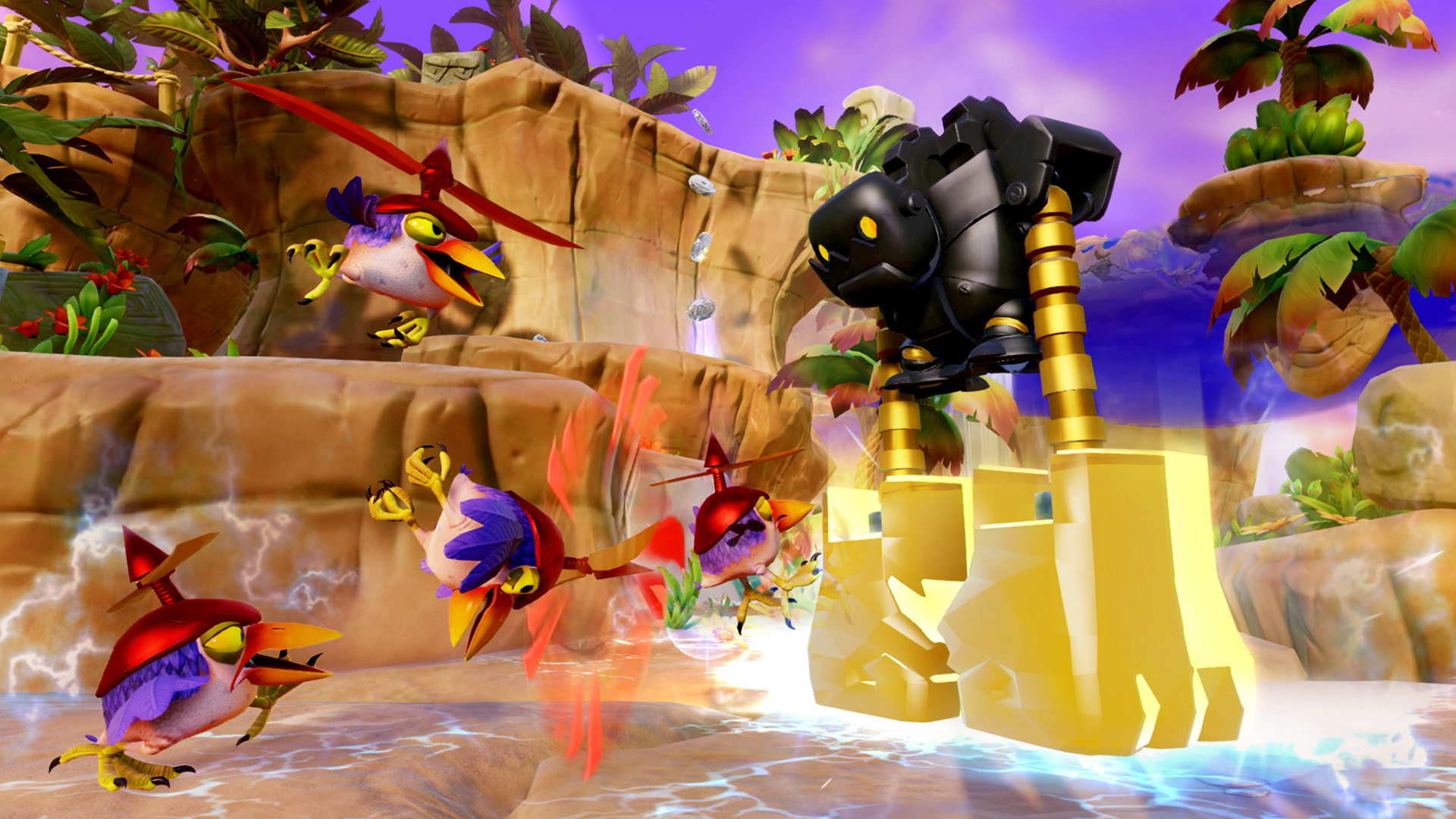 Legendary Jawbreaker attacking Buzzer Beaks