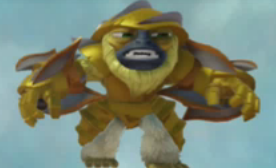 Grilla Drilla's gloves from his "Silverback" upgrade and golden fur from his "Rings of the Golden Monkey" upgrade