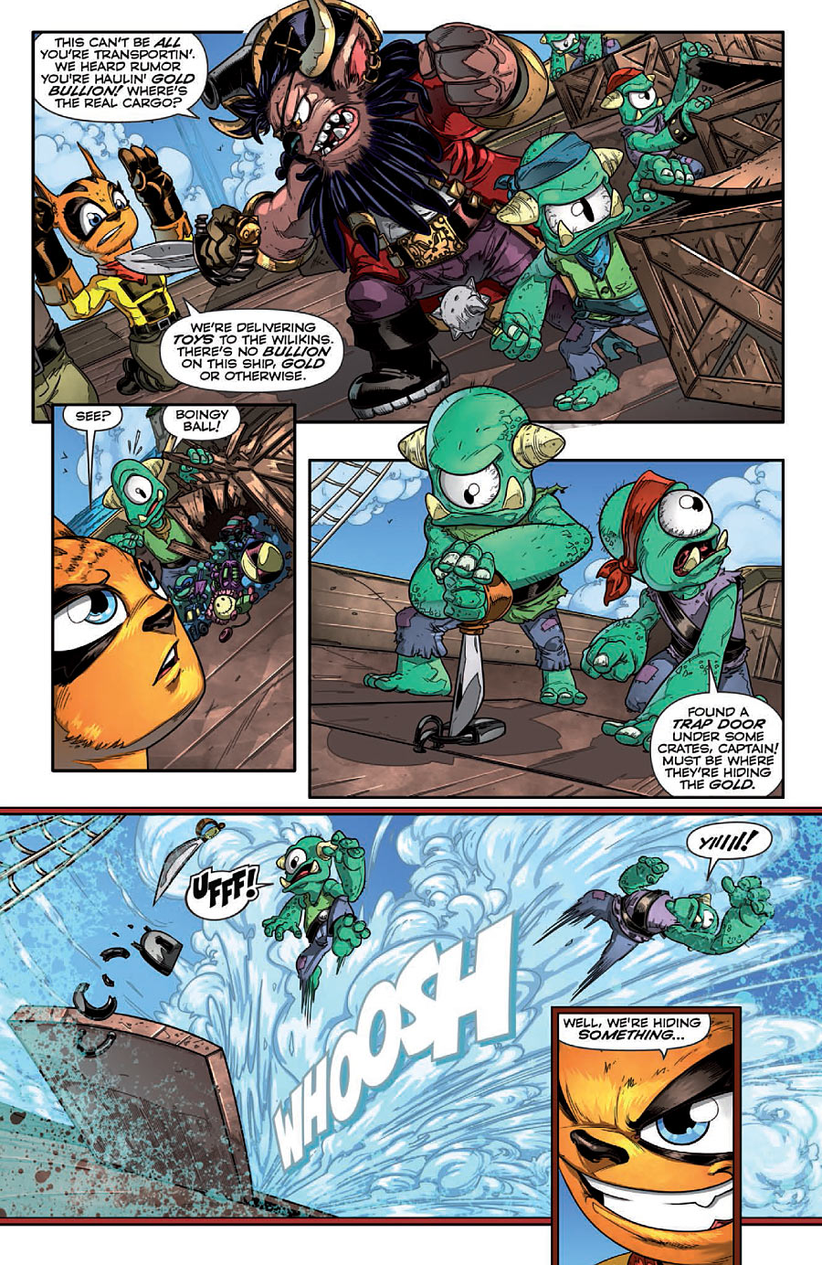Skylanders Issue 7 Page Preview #3