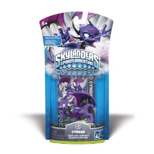 Series 1 Cynder toy packaging