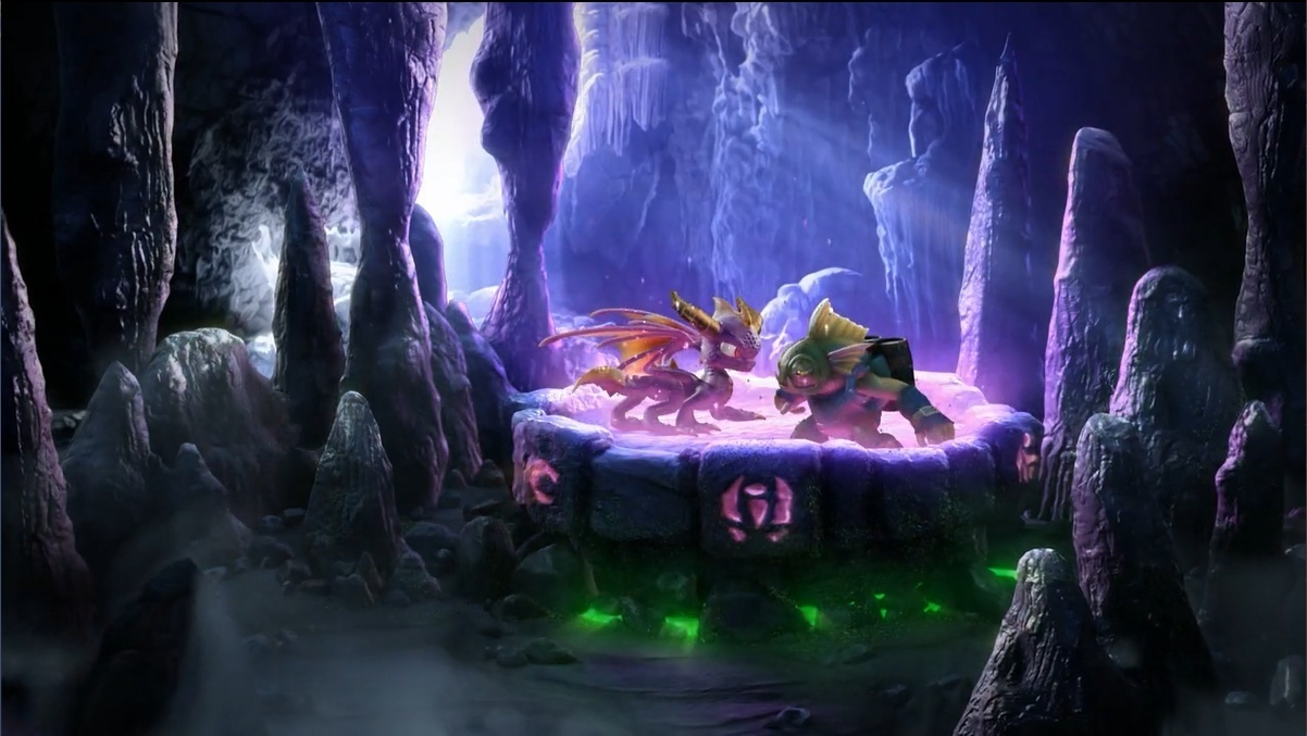 Spyro and Gill Grunt using the Portal of Power in The Beginning trailer