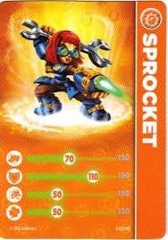 Sprocket's card