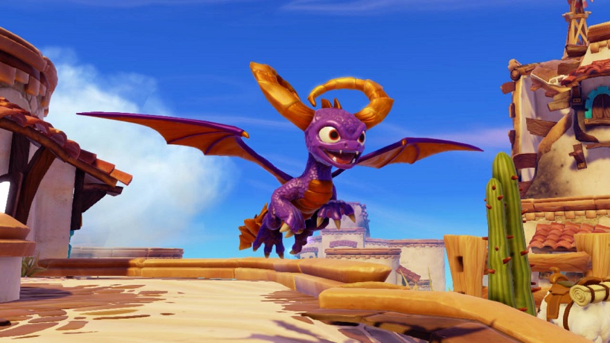 Mega Ram Spyro in flight in Iron Jaw Gulch