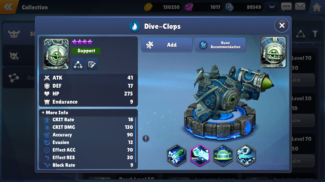 Awakened Dive-Clops