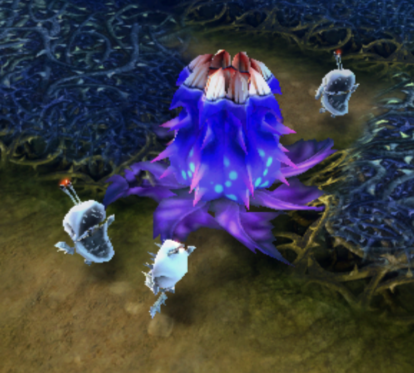 Bone Chompies alongside a ghost variant of the Chompy Pod in Skylanders: Spyro's Adventure.