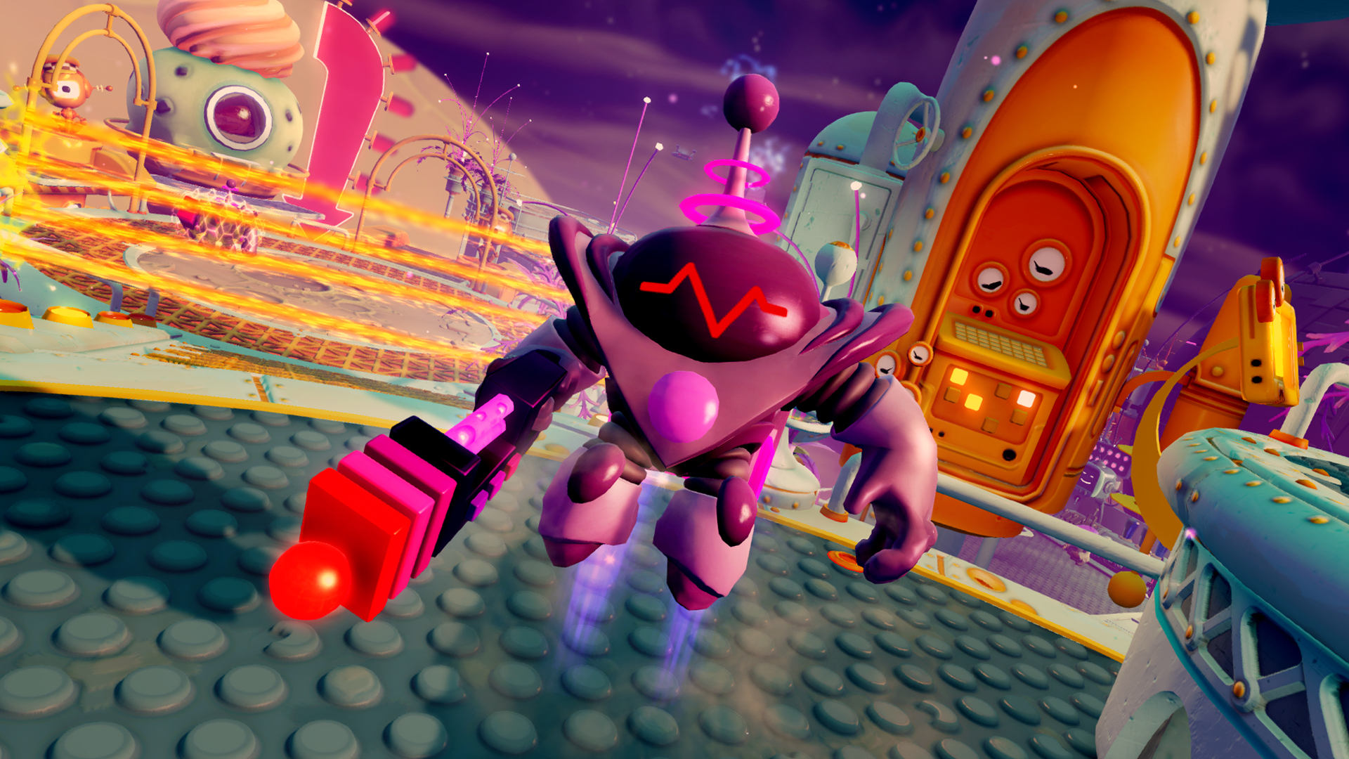 Blaster-Tron in The Future of Skylands.