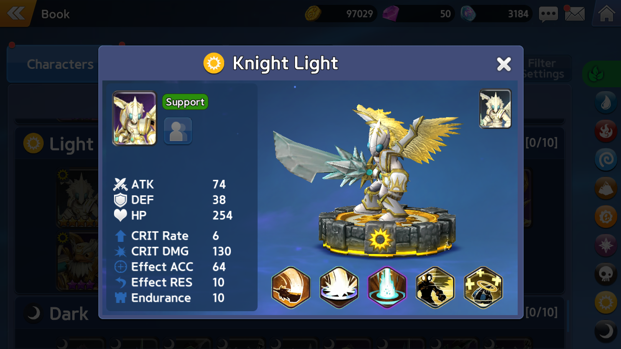Awakened Knight Light