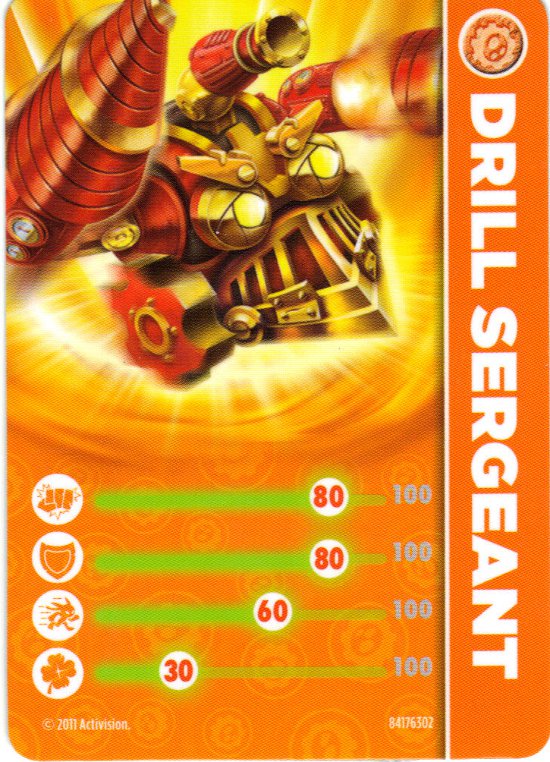 Drill Sergeant card