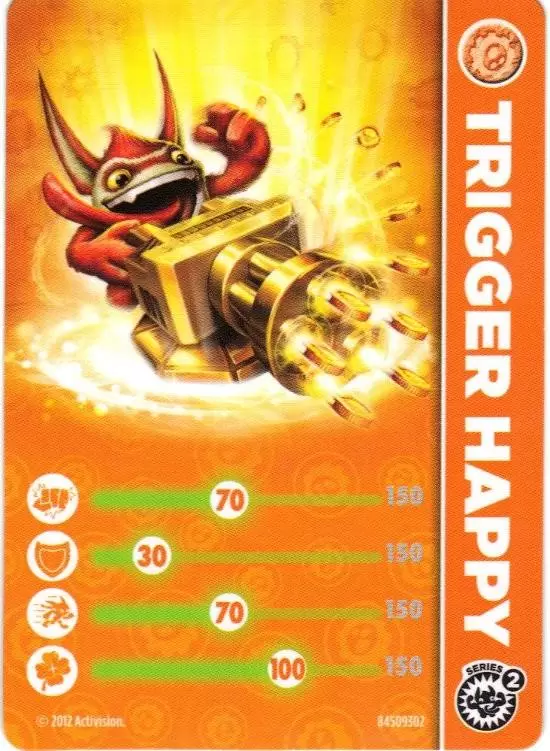 Series 2 Trigger Happy stat card
