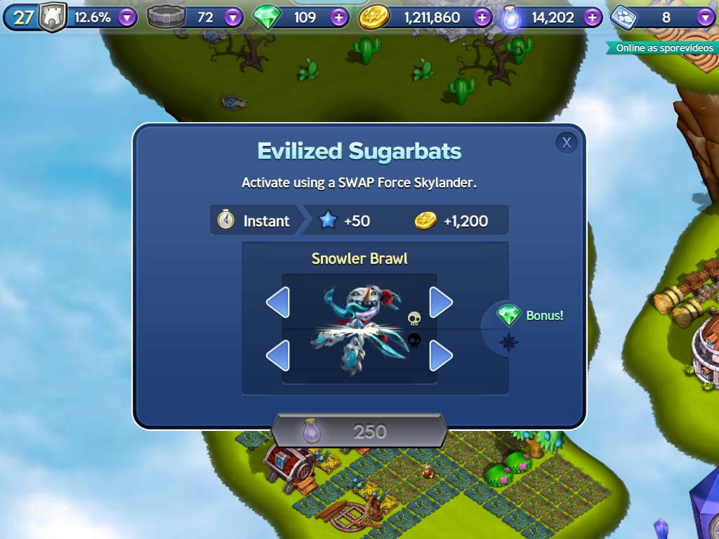 The Picture of the Glitch in Lost Islands