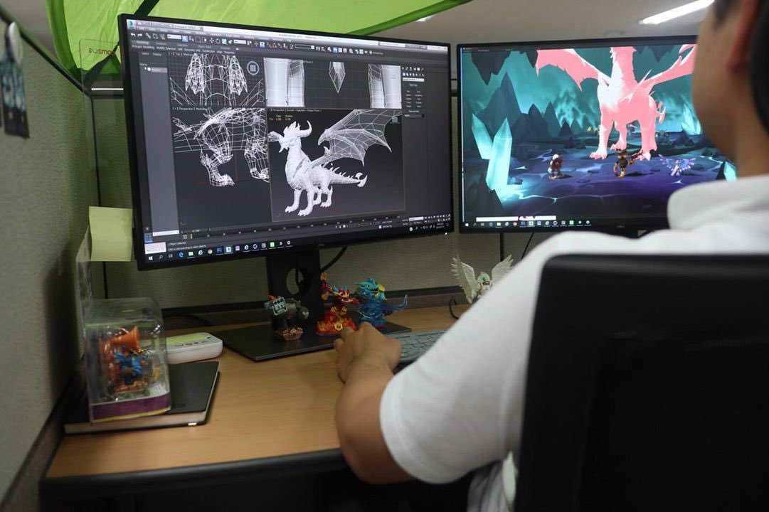 A work in progress teaser of Malefor in the game