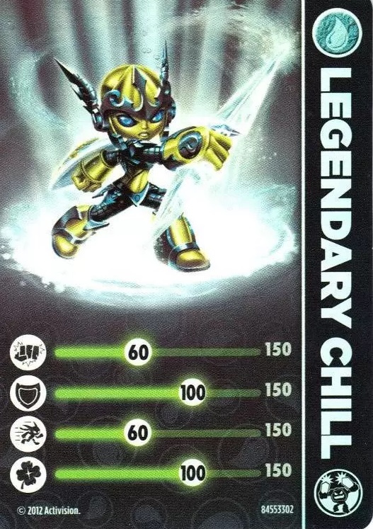 Legendary Chill's card