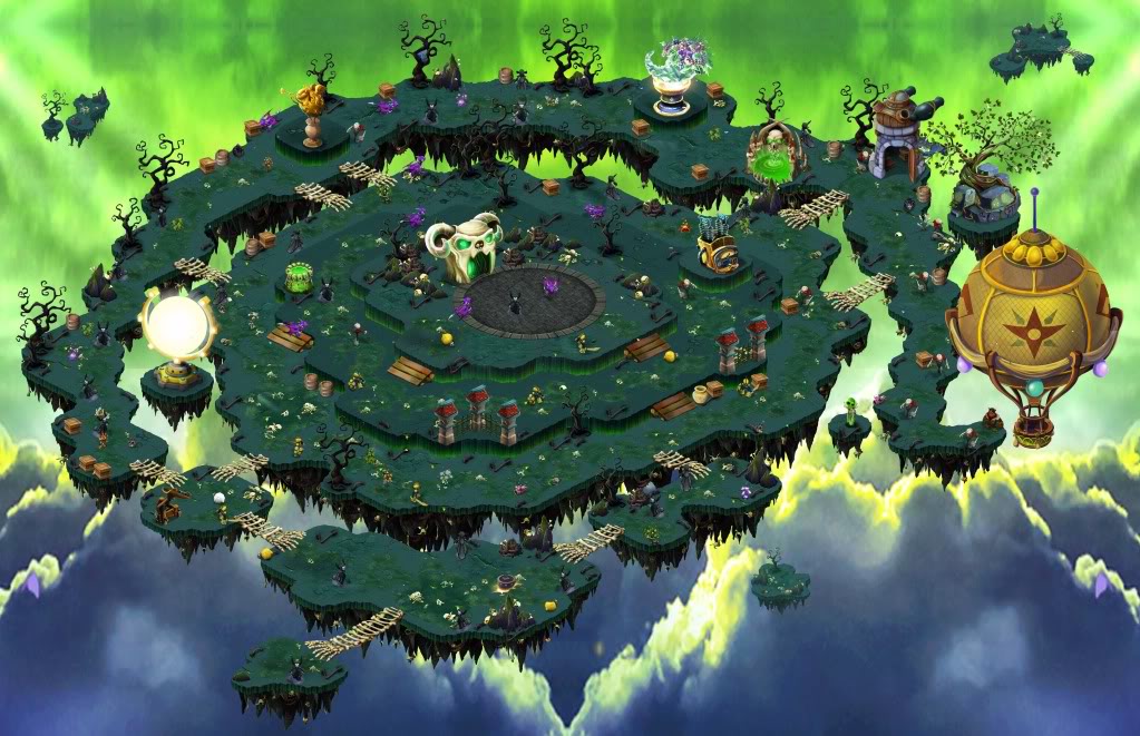 An Undead Skyland.