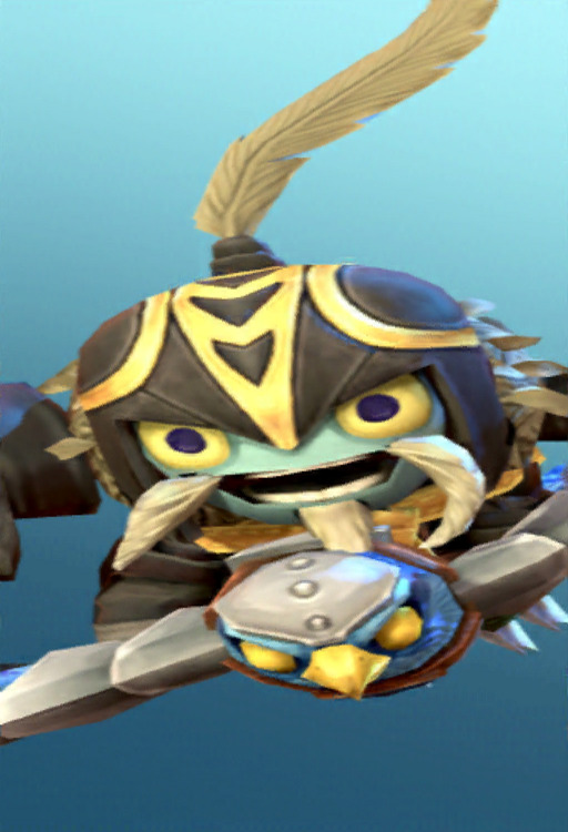 Air Strike's arena splash screen from the first version of Ring of Heroes