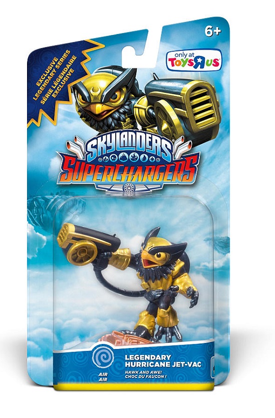 Legendary Hurricane Jet-Vac's toy packaging