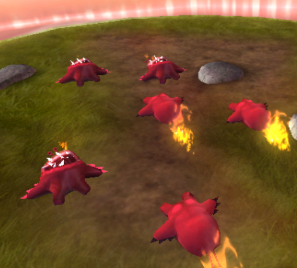 Enfuego Chompies sleeping in Troll Home Security