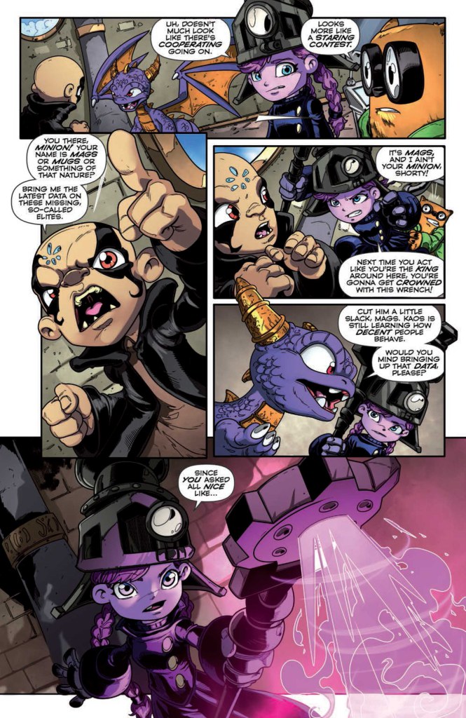 Skylanders SuperChargers Issue #1 Page 3 Preview