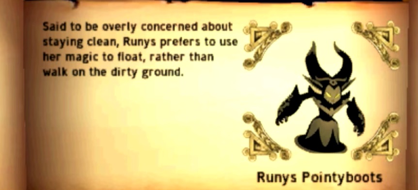 Runys Pointyboots Nightmare Page