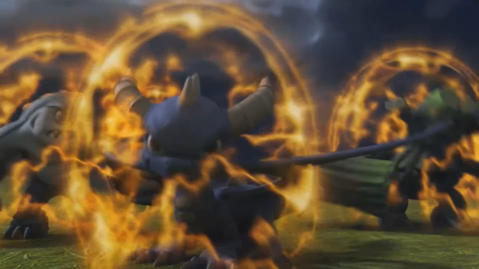Spyro, Stump Smash, and Terrafin banished after the Core of Light's destruction