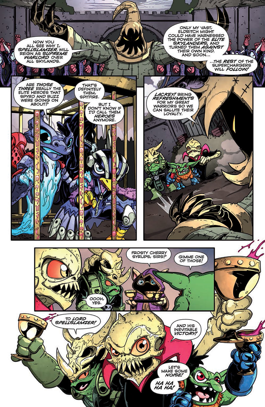 Skylanders SuperChargers Issue #2 Page Preview 3