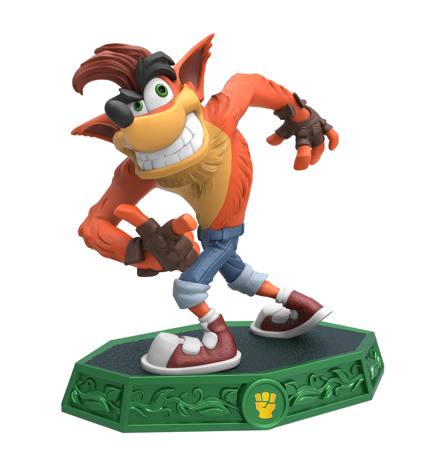 Crash's toy form