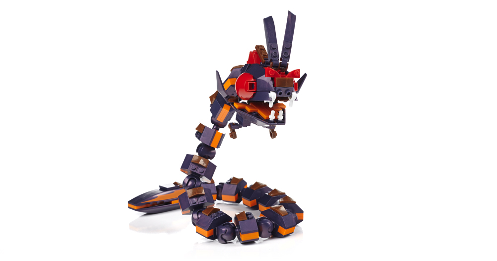 The Fire Viper Mega Blok model