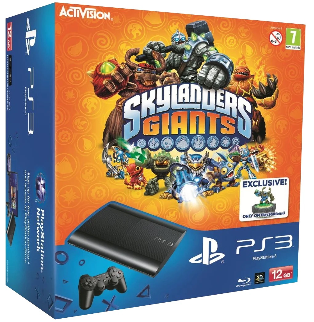 Gnarly Tree Rex and a Special Edition PS3 Bundle packaging