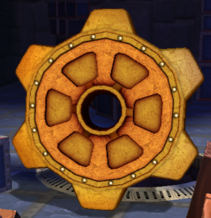The Golden Gear in Skylanders: Spyro's Adventure (Wii)