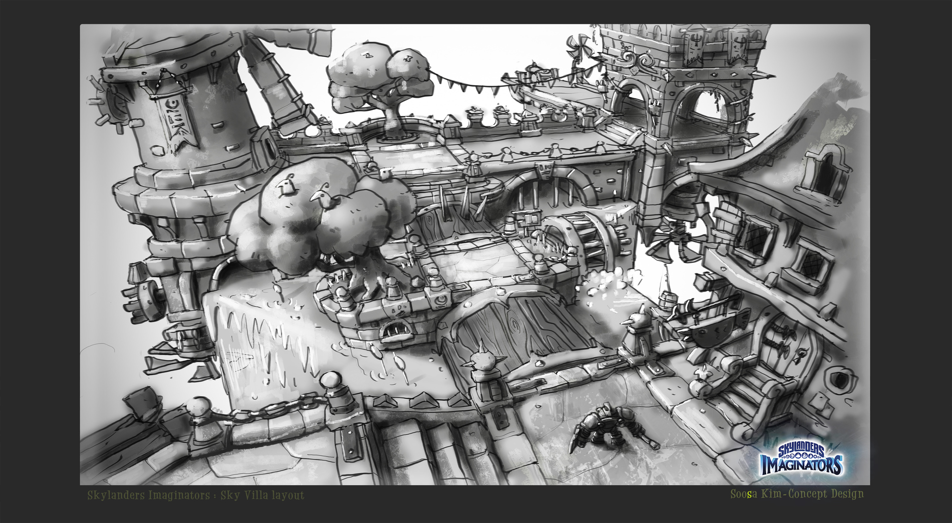Concept art by Soosa Kim