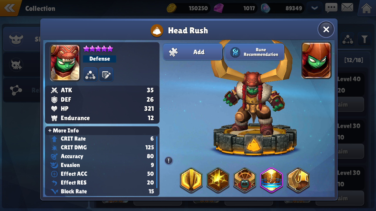 Awakened Head Rush