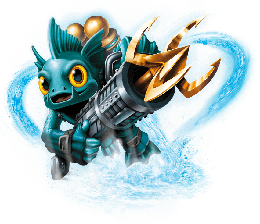 Series 2 Gill Grunt transparent render