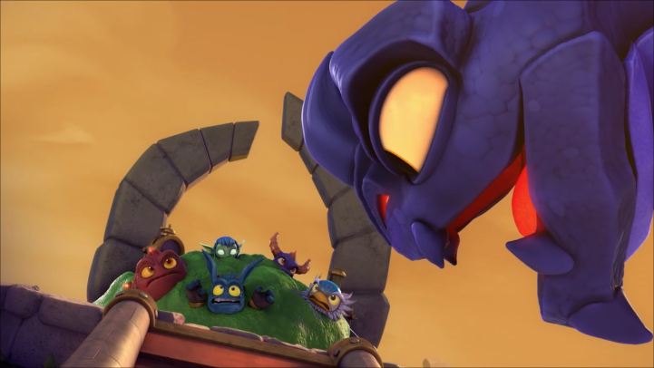The Skylanders failing their Fire Viper training simulation.... again.