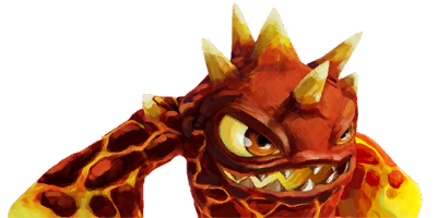 Skylanders: Swap Force portrait of Series 2 Eruptor