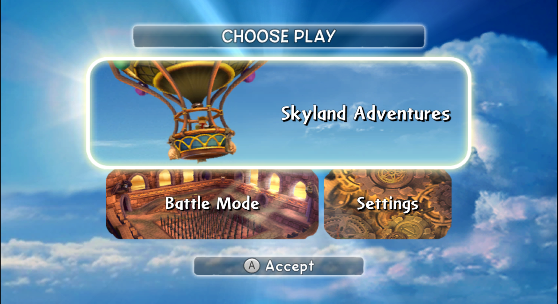 Main Menu