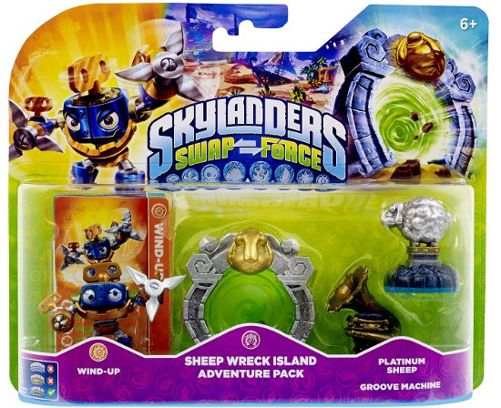 Wind Up in the Sheep Wreck Island Adventure Pack
