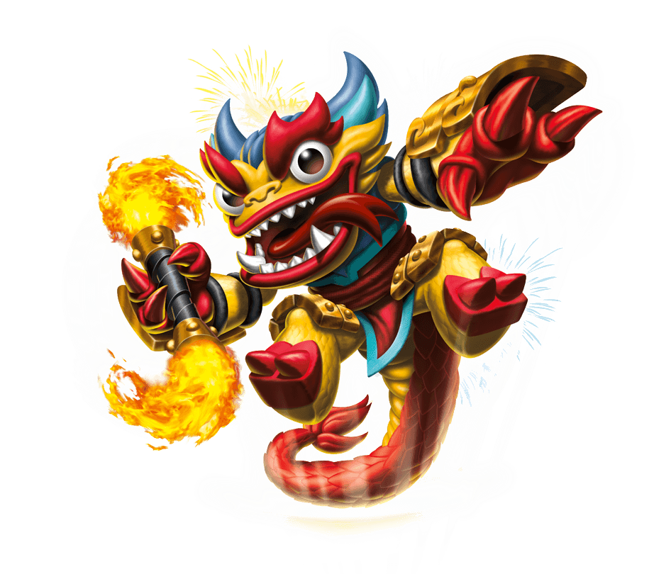 Fire Kraken Transparent Render