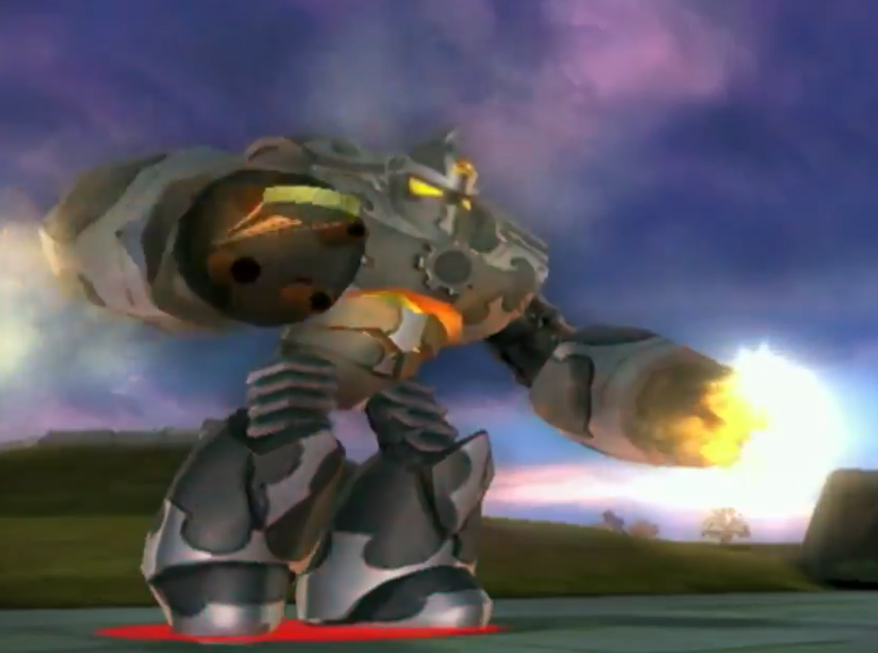 Bouncer's scrapped incarnation