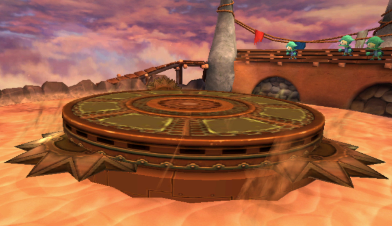 Saw Trap seen in Pipsqueak's arena