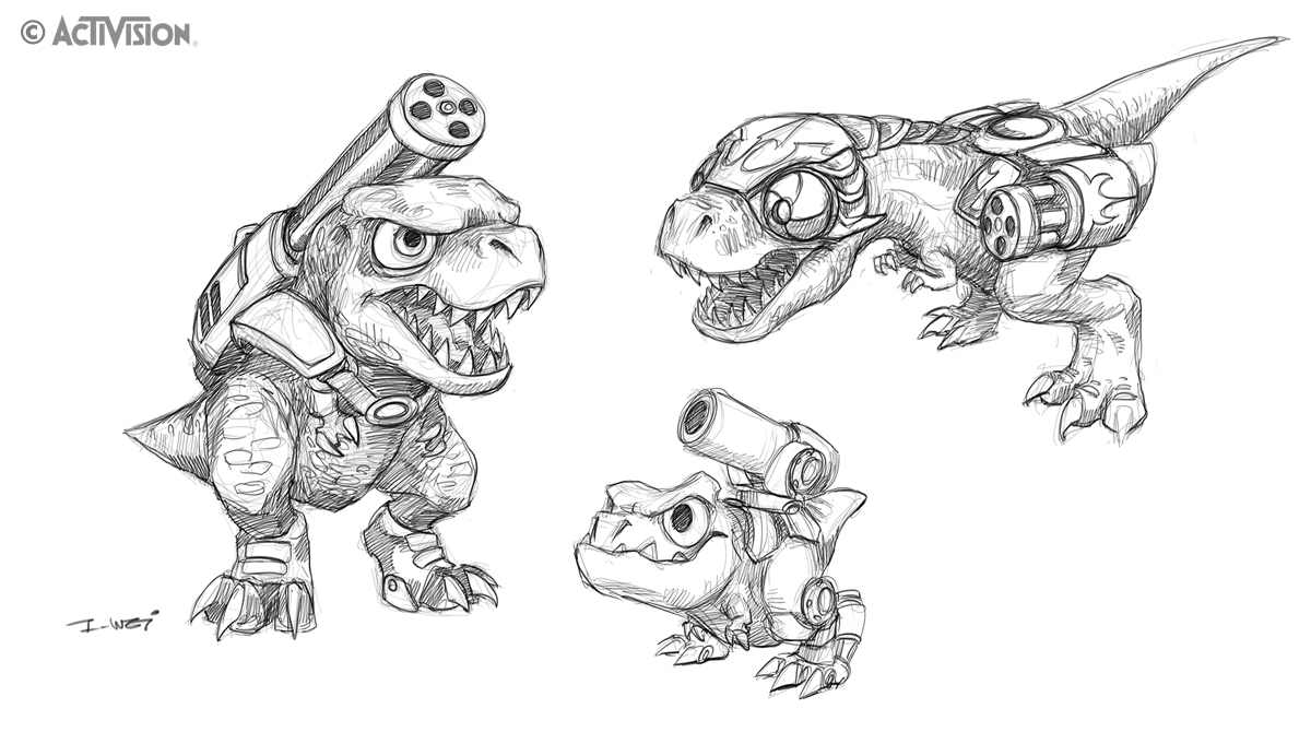 Chopper's original design as the Tech Giant