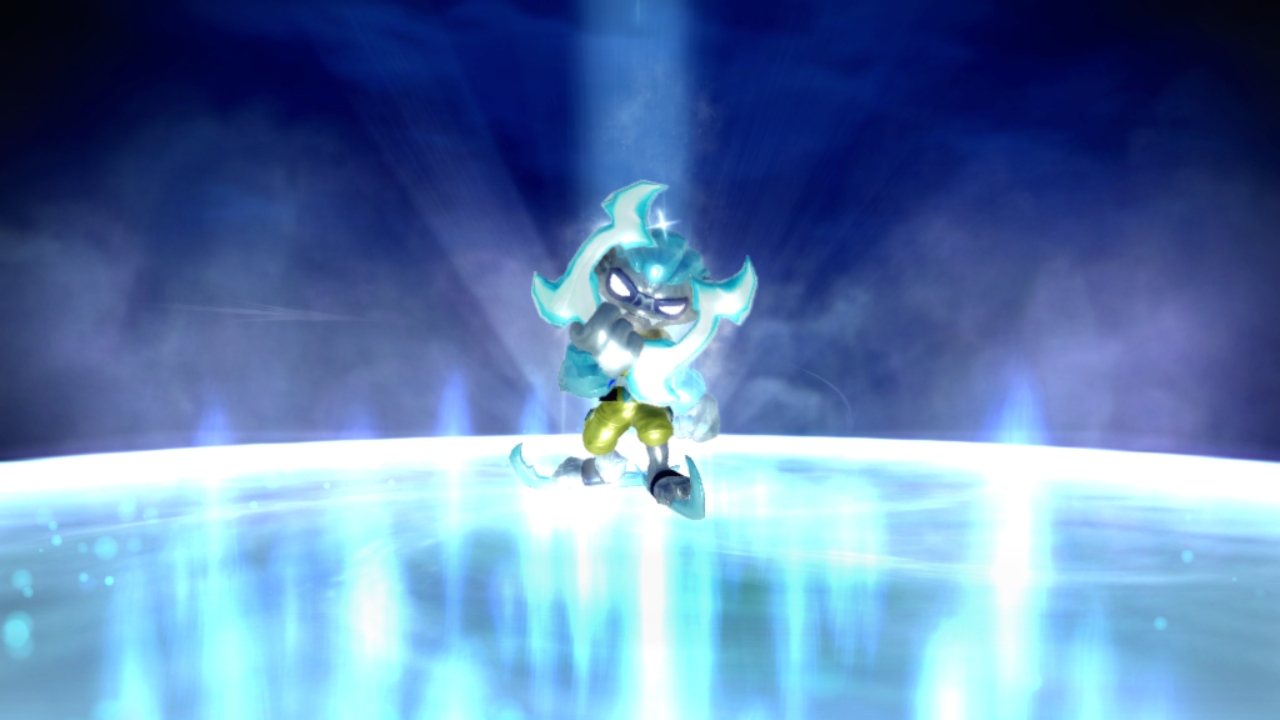 Nitro Freeze Blade appearing in the game
