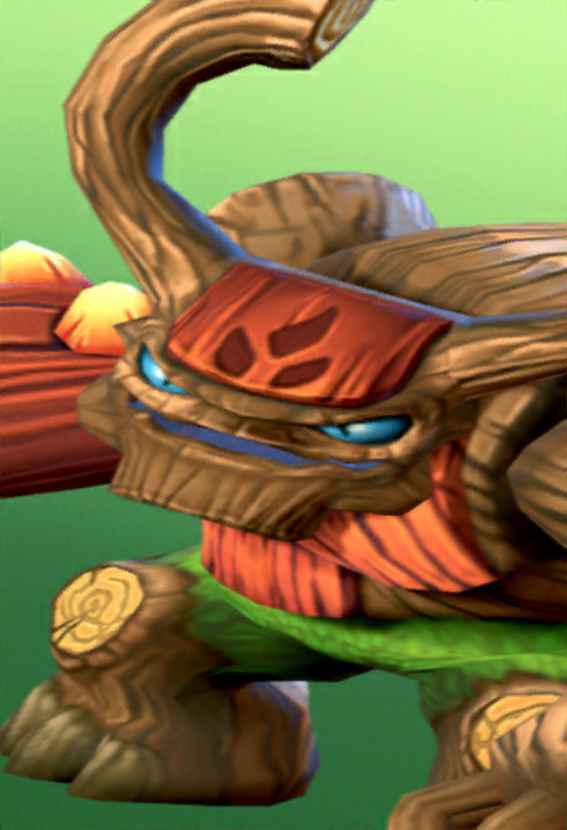 Tree Rex's arena splash screen from the first version of Ring of Heroes