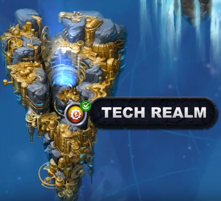 The Tech Realm, also known as Tech Island