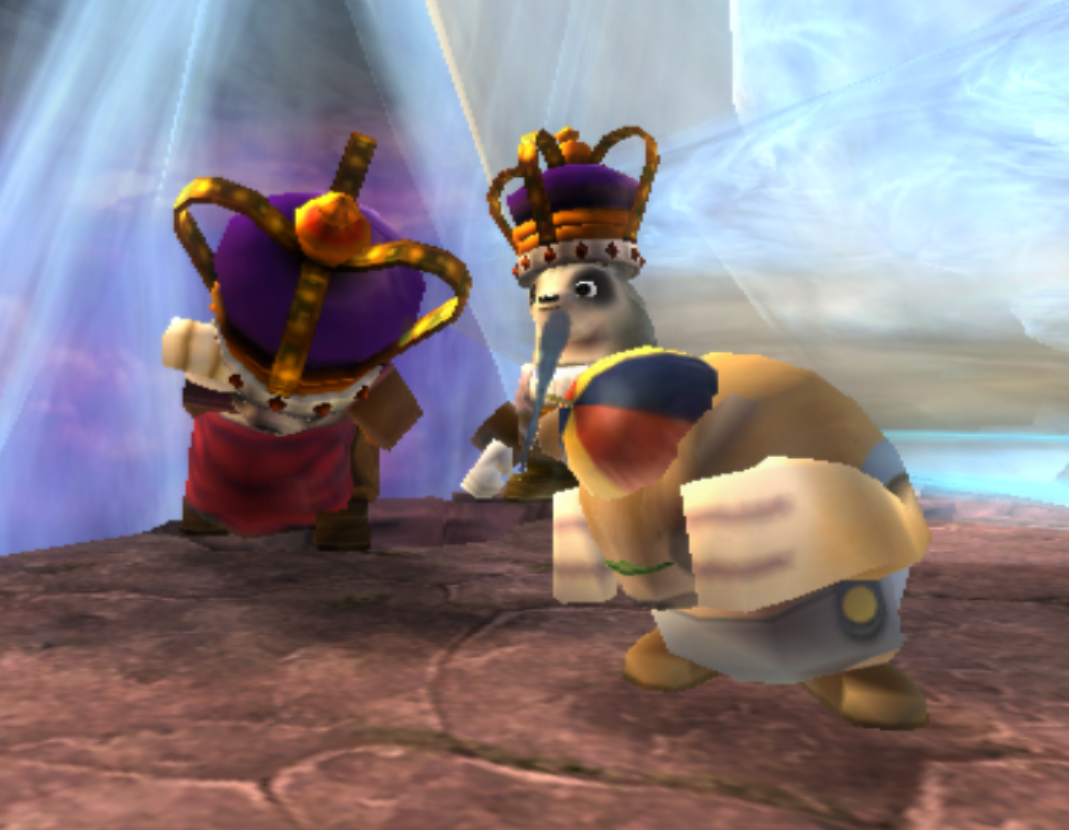 Quigley trapped with the Mabu Royal Family on Shattered Island