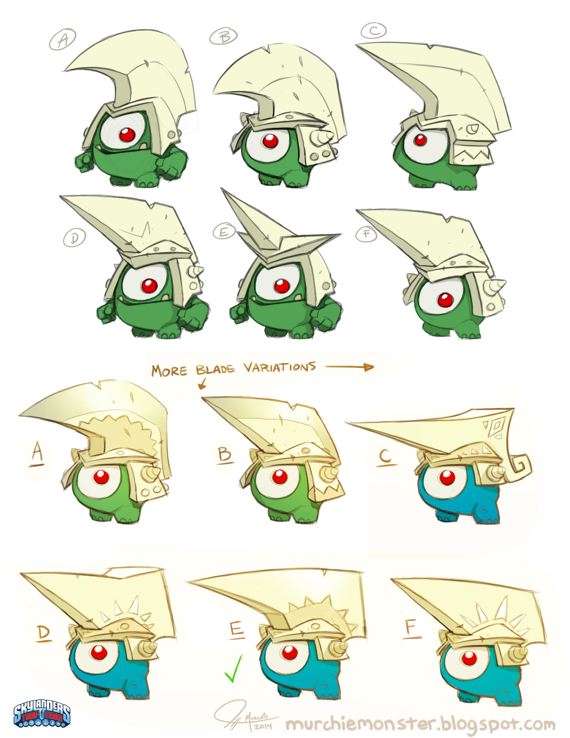 Cyclops Swarmers concept art by Jeff Murchie